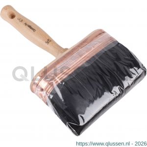 Copenhagen Pro classic blokwitter 5* maat 5x15 zwart Chinees varkenshaar mix houten steel 23.230.55