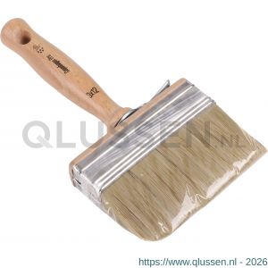 Copenhagen Pro classic blokwitter 5* maat 3x12 wit Chinees varkenshaar mix houten steel 23.231.32