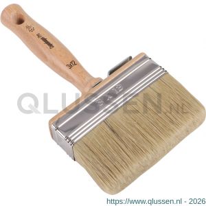 Copenhagen Pro classic blokwitter 5* maat 3x12 wit Chinees varkenshaar mix houten steel 23.231.32