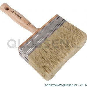 Copenhagen Pro classic blokwitter 5* maat 4x15 wit Chinees varkenshaar mix houten steel 23.231.45