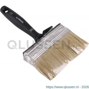Copenhagen Pro blokwitter 3* maat 3x12 wit Chinees varkenshaar mix kunststof steel 23.232.32