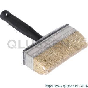 Copenhagen Pro wegwerp blokwitter maat 4x14 wit Chinees varkenshaar kunststof steel 23.234.44