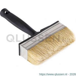 Copenhagen Pro wegwerp blokwitter maat 4x14 wit Chinees varkenshaar kunststof steel 23.234.44