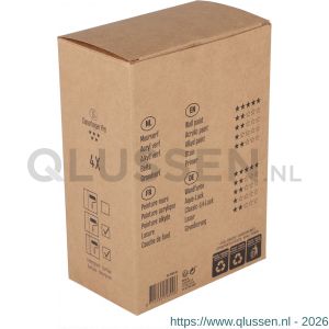 Copenhagen Pro Dualon muurverfroller 5* 12 cm 13 mm vacht dubbel dik set 4 stuks 23.300.04