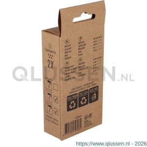 Copenhagen Pro Perlon muurverfroller 5* 10 cm 12 mm vacht set 2 stuks 23.300.23