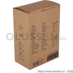 Copenhagen Pro RoughTex muurverfroller 4* 10 cm 17 mm vacht set 10 stuks 23.300.32