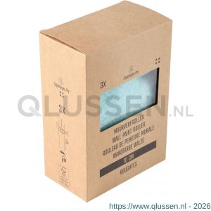 Copenhagen Pro RoughTex muurverfroller 4* 10 cm 17 mm vacht dubbel dik set 3 stuks 23.300.34