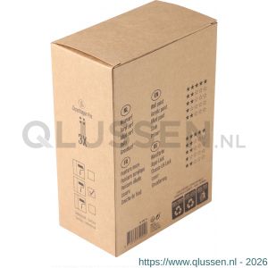 Copenhagen Pro RoughTex muurverfroller 4* 10 cm 17 mm vacht dubbel dik set 3 stuks 23.300.34