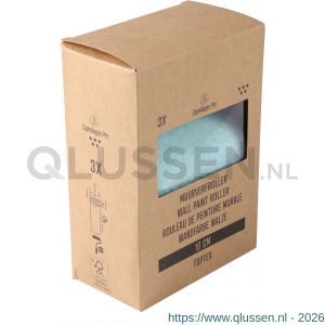Copenhagen Pro TopTex muurverfroller 5* 10 cm 15 mm vacht dubbel dik set 3 stuks 23.300.44