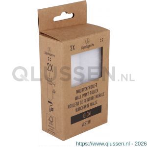 Copenhagen Pro Vestan muurverfroller 4* 10 cm 11 mm vacht set 2 stuks 23.300.53