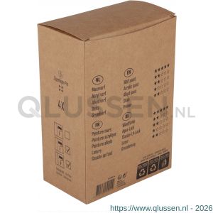 Copenhagen Pro Vestan muurverfroller 4* 12 cm 11 mm vacht dubbel dik set 4 stuks 23.300.54