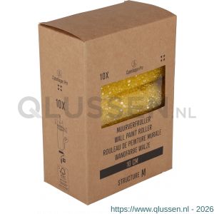 Copenhagen Pro structuur muurverfroller 4* 10 cm 10 mm schuim medium set 10 stuks 23.300.62