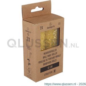 Copenhagen Pro structuur muurverfroller 4* 10 cm 10 mm schuim medium set 2 stuks 23.300.63