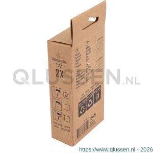Copenhagen Pro FinGrey muurverfroller 5* 10 cm 10 mm vacht set 2 stuks 23.300.83