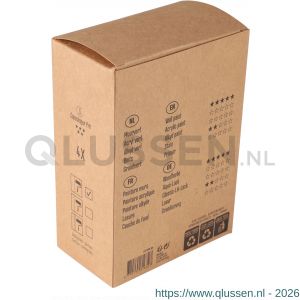 Copenhagen Pro FinGrey muurverfroller 5* 12 cm 10 mm vacht dubbel dik set 4 stuks 23.300.84