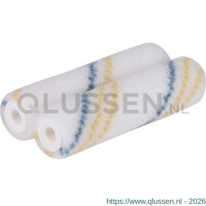 Copenhagen Pro nylon aflakroller 5* 10 cm 6 mm vacht set 2 stuks 23.310.03