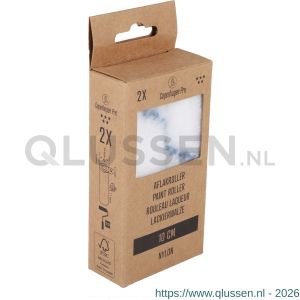 Copenhagen Pro nylon aflakroller 5* 10 cm 11 mm vacht set 2 stuks 23.310.13