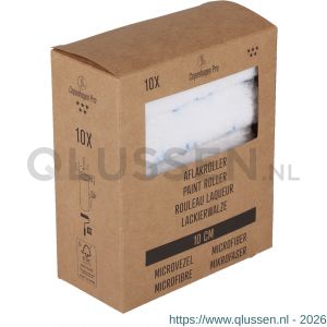 Copenhagen Pro microvezel aflakroller 5* 10 cm 9 mm vacht set 10 stuks 23.310.22