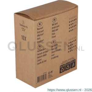 Copenhagen Pro microvezel aflakroller 5* 10 cm 9 mm vacht set 10 stuks 23.310.22