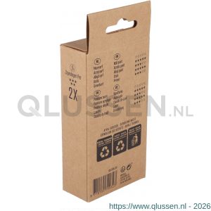 Copenhagen Pro microvezel aflakroller 5* 10 cm 9 mm vacht set 2 stuks 23.310.23