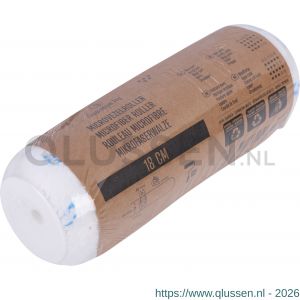 Copenhagen Pro microvezel aflakroller 5* 18 cm 9 mm vacht 23.310.26