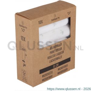Copenhagen Pro microvezel aflakroller 5* 10 cm 5 mm vacht set 10 stuks 23.310.32
