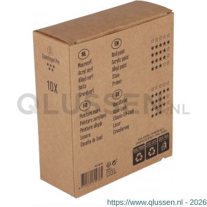 Copenhagen Pro microvezel aflakroller 5* 10 cm 5 mm vacht set 10 stuks 23.310.32