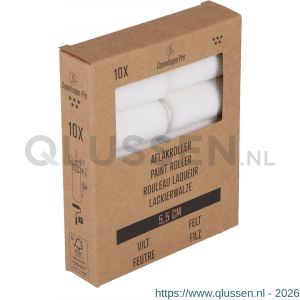 Copenhagen Pro vilt aflakroller 5* 5.5 cm 5 mm vacht set 10 stuks 23.310.40