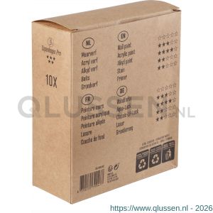 Copenhagen Pro velours aflakroller 5* 10 cm 4 mm vacht set 10 stuks 23.310.52