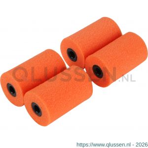 Copenhagen Pro MagicCrater aflakroller 5* 5.5 cm recht set 4 stuks 23.310.61