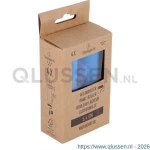 Copenhagen Pro MicroCrater aflakroller 5* 5.5 cm recht set 4 stuks 23.310.71