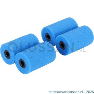 Copenhagen Pro MicroCrater aflakroller 5* 5.5 cm recht set 4 stuks 23.310.71