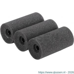 Copenhagen Pro schuim super fijn aflakroller 4* 7 cm concaaf set 3 stuks 23.310.81