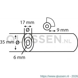 Copenhagen Pro schuim super fijn aflakroller 4* 11 cm concaaf set 10 stuks 23.310.82