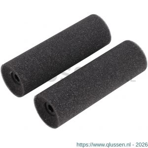 Copenhagen Pro schuim super fijn aflakroller 4* 12 cm concaaf set 2 stuks 23.310.83