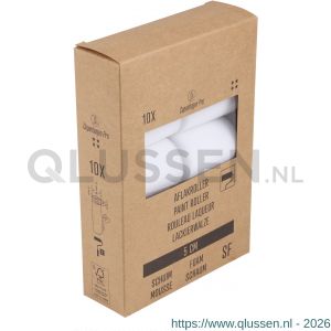 Copenhagen Pro schuim super fijn aflakroller 4* 5 cm recht set 10 stuks 23.310.90