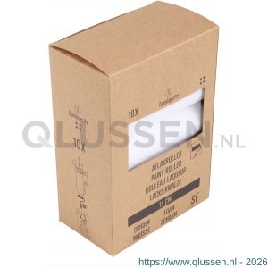 Copenhagen Pro schuim super fijn aflakroller 4* 11 cm recht set 10 stuks 23.310.92