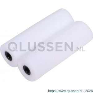 Copenhagen Pro schuim super fijn aflakroller 4* 11 cm recht set 2 stuks 23.310.93