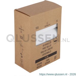 Copenhagen Pro schuim super fijn aflakroller 4* 11 cm 2 zijden rond set 10 stuks 23.311.02