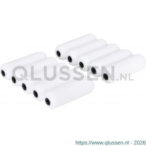 Copenhagen Pro schuim super fijn aflakroller 4* 11 cm 2 zijden rond set 10 stuks 23.311.02