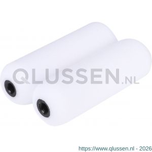 Copenhagen Pro schuim super fijn aflakroller 4* 11 cm 2 zijden rond set 2 stuks 23.311.03