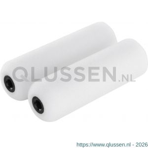 Copenhagen Pro schuim super fijn aflakroller 4* 11 cm beugelzijde rond set 2 stuks 23.311.63