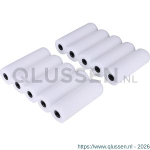 Copenhagen Pro schuim super fijn aflakroller 4* 11 cm ronde top set 10 stuks 23.311.72