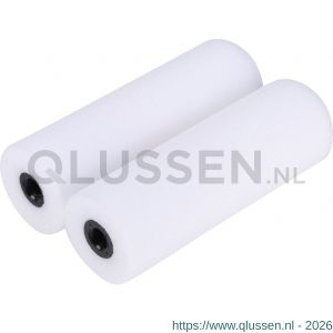 Copenhagen Pro schuim super fijn aflakroller 4* 11 cm ronde top set 2 stuks 23.311.73