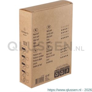 Copenhagen Pro schuim fijn aflakroller 3* 5 cm recht set 10 stuks 23.311.80