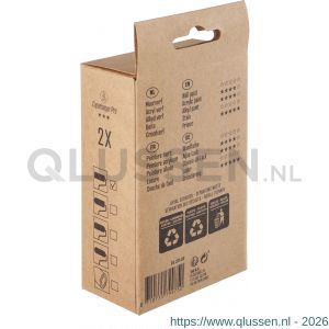Copenhagen Pro schuim fijn aflakroller 3* 10 cm recht set 2 stuks 23.311.83