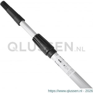 Copenhagen Pro televerlengsteel grijs 1-2 m aluminium kunststof handgreep 23.401.02