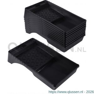 Copenhagen Pro verfbak klein 14.5x28.3 cm zwart kunststof stapelbaar 23.402.00