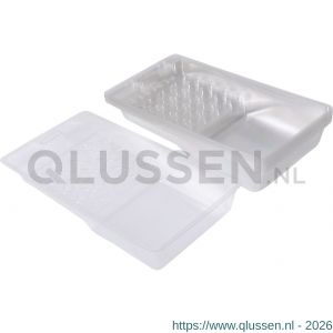 Copenhagen Pro inzetbakje voor verfbak klein 14.5x28.3 cm transparant kunststof stapelbaar 23.403.00