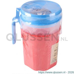 Copenhagen Pro Paintbox kwastenbewaarbus kunststof met deksel Multi inzetbaar 23.411.00